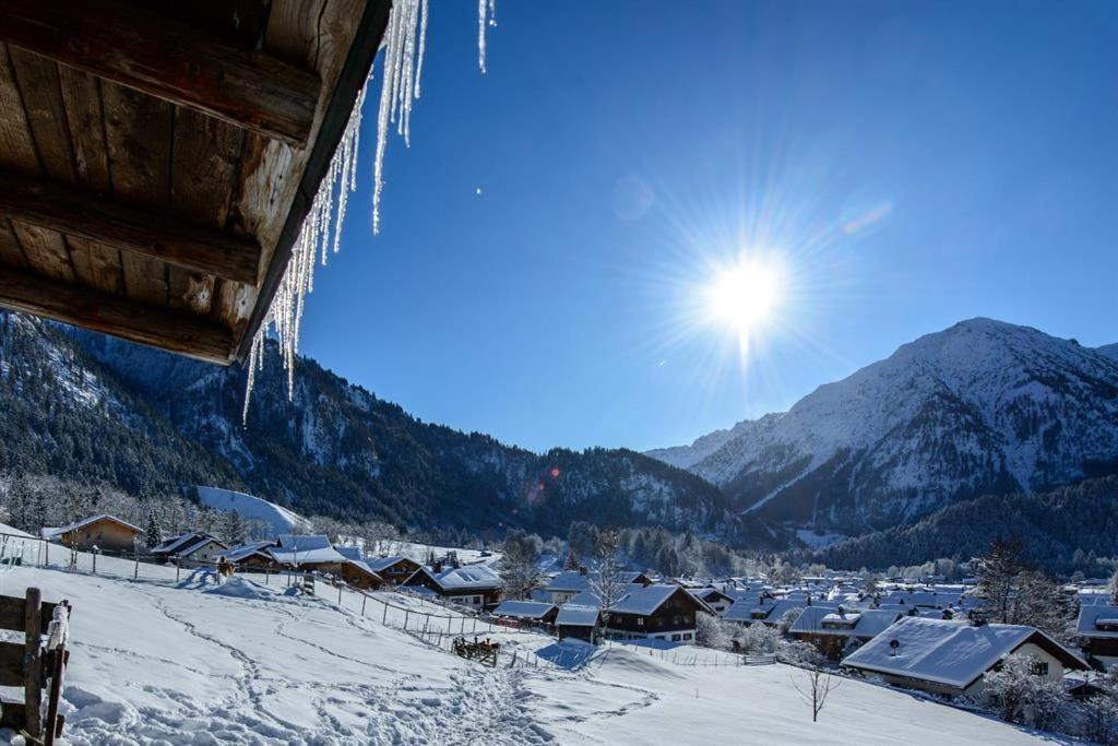 Вилла Alpakahof Wechs Бад-Хинделанг Экстерьер фото
